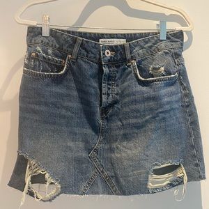 Zara Denim skirt